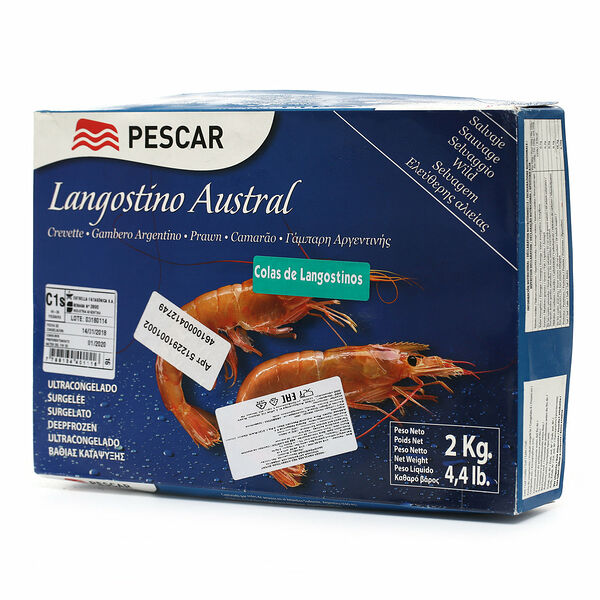 Креветки красные аргентинские ТМ  Pescar (Пескар)