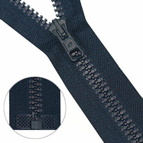 Молния трактор Т10 (6мм) 1 замок 55см (2076) Arta-F(044 т.синий),шт