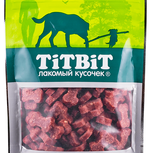 Лакомство длясобак TiTBiT косточки мясные с бараниной