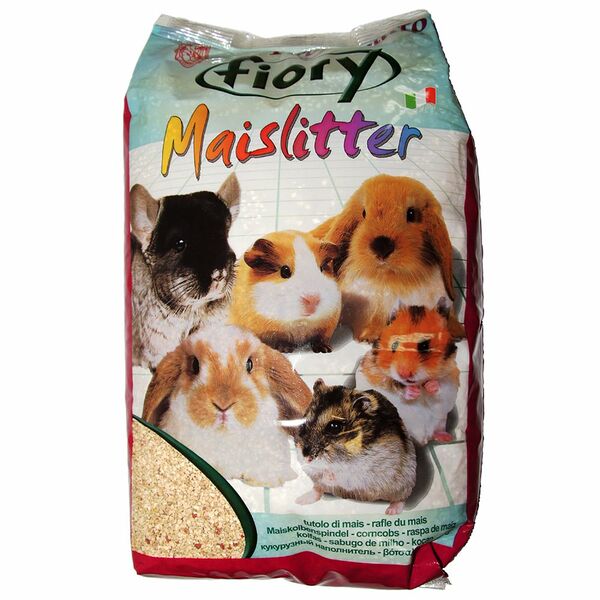 Fiory кукурузный наполнитель Maislitter Profumato дикие ягоды для грызунов, 5 л