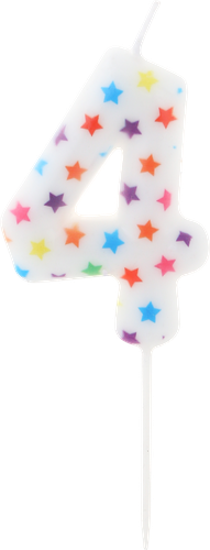 

Свеча Цифра 4 Арт. СЦ4