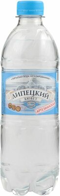 Вода питьевая негазированная  артезианская ТМ Липецкий бювет