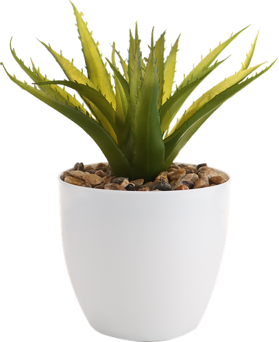 Растение искусственное в горшке Суккулент 10x10x17,5см, Арт. RUT21061726