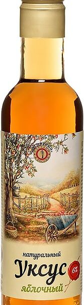 Уксус СП Мирный Яблочный натуральный 6% 250мл