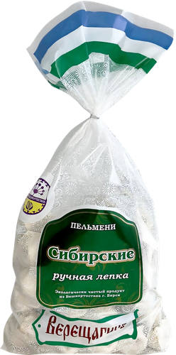

Пельмени БИРСКИЕ ПЕЛЬМЕНИ Сибирские, 800г
