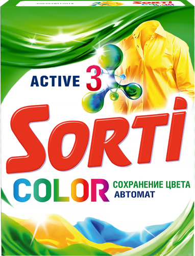 

Стиральный порошок Sorti Color автомат 350 г