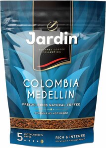 Кофе растворимый Jardin Colombia Medellin в Магнит со скидкой –23%