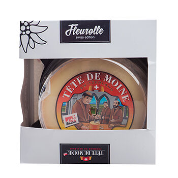 Сыр Тет де Муан Подарочный комплект с ножом 400г