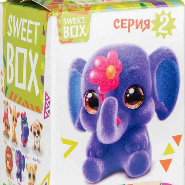 Мармелад жевательный с игрушкой Sweet box Зверята
