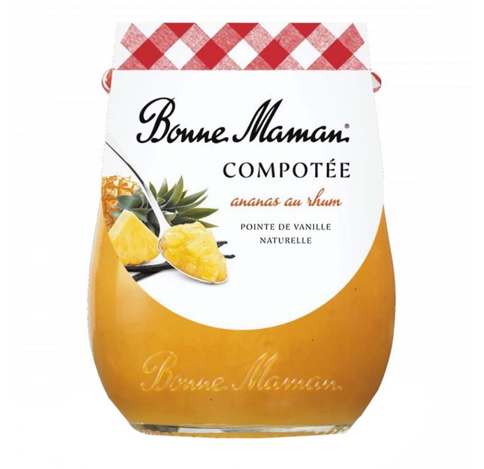 

Пюре из ананаса Bonne Maman с ромом и ванилью 130 г