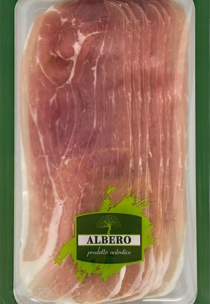 Прошутто крудо Albero из свинины сыровяленой нарезка 70г