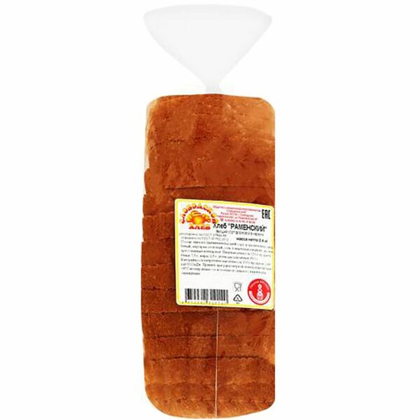 Хлеб Слободской хлеб Раменский пшеничный нарезка