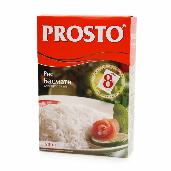 Рис Басмати 8*62,5 г ТМ Prosto (Просто)