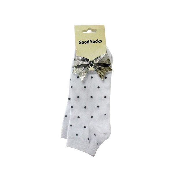   Женские носки Good Socks трикотажные, короткие  L11, р.25, белые