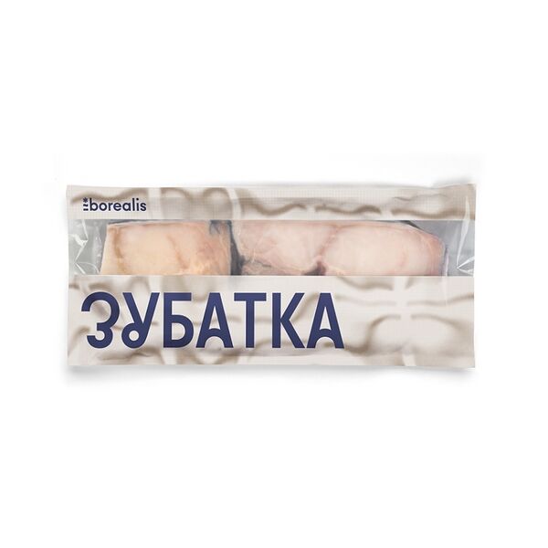 Зубатка атлантическая замороженная Borealis Пёстрая стейки, 600 г