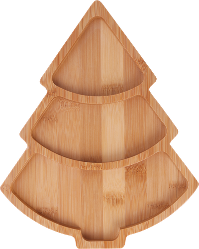 

Менажница HOMECLUB Елочка, 25x20см, бамбук, Арт. OS23003