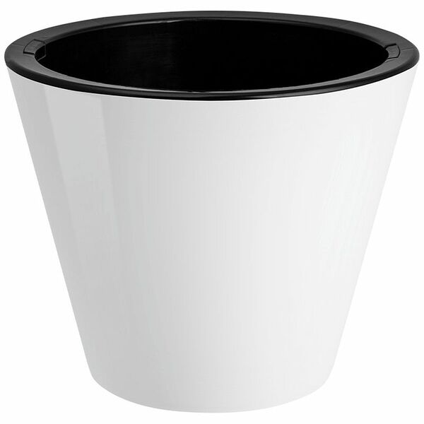 Кашпо ВМС Классика для цветов белое КШ-9018, 3л
