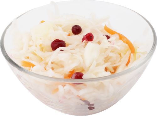 

Капуста квашеная Salad Bar с морковью и клюквой, вес