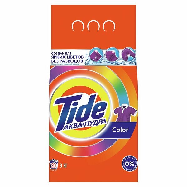 Стиральный порошок Tide Color аква-пудра автомат
