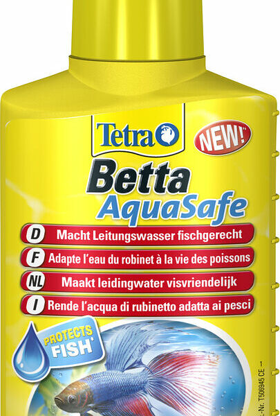Кондиционер для подготовки воды аквариума Tetra Betta AquaSafe для всех видов бойцовых рыб