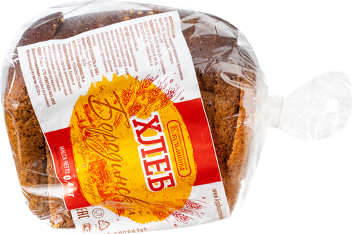 

Хлеб Бородинский заварной в нарезке