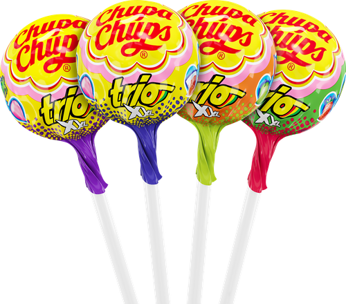 

Карамель Chupa Chups XXL Trio 1 шт. 29 г вкус в ассортименте