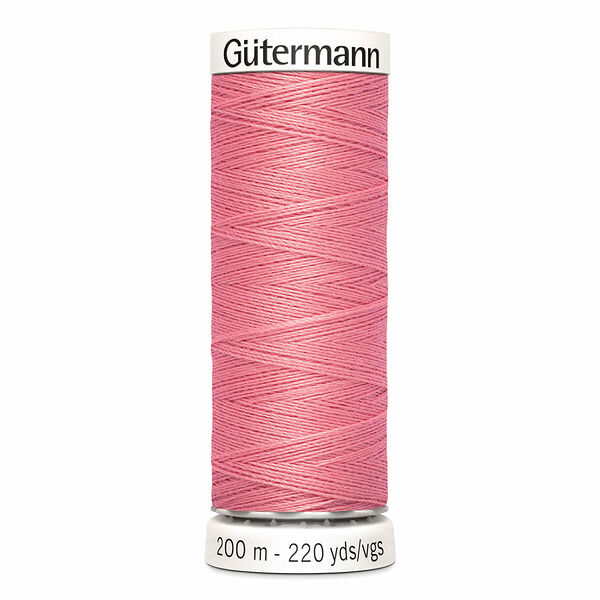 748277 Нить Sew-all для всех материалов, 200м, 100% п/э Gutermann(985 умеренно розовый)