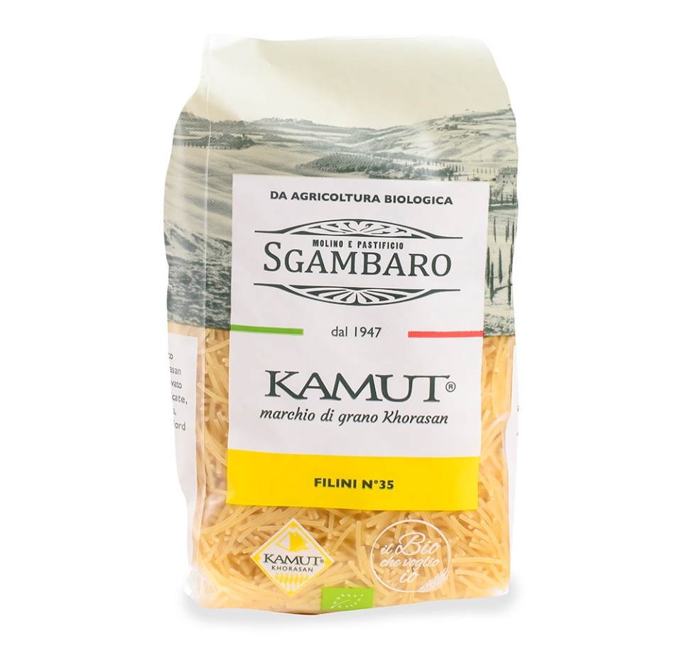 

Макаронные изделия Sgambaro Камут Филини №35 250 г Италия