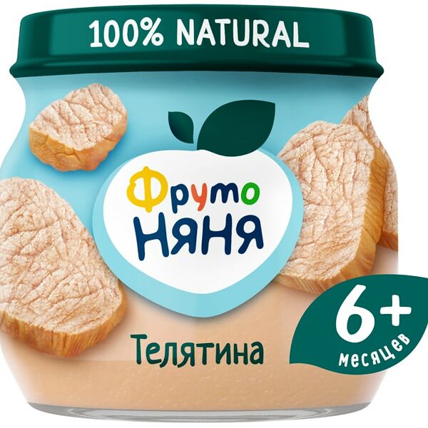 Пюре ФрутоНяня из телятины 80г