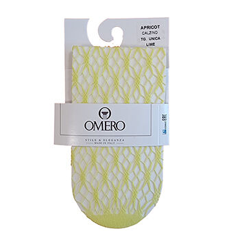 Носки Omero Apricot calzino цвет 2344 Lime One size, Италия