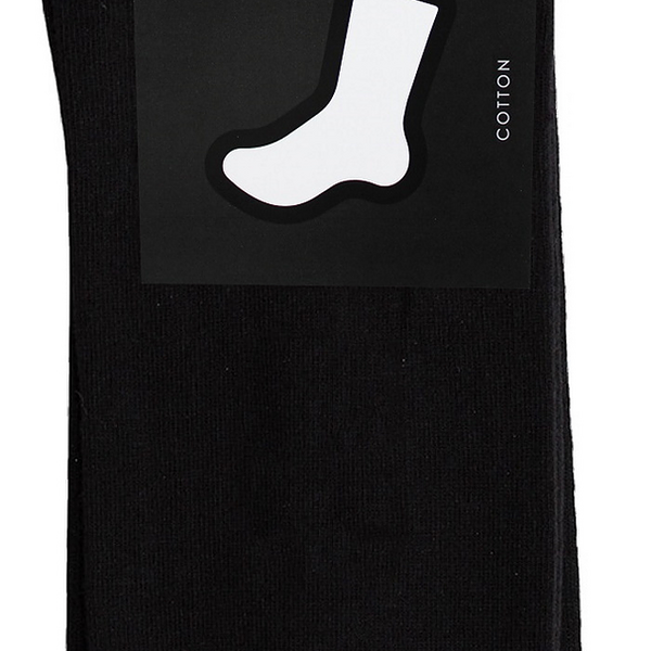 Носки мужские Marso Гладь НМГ-0091 хлопок-полиамид черные, 39-41