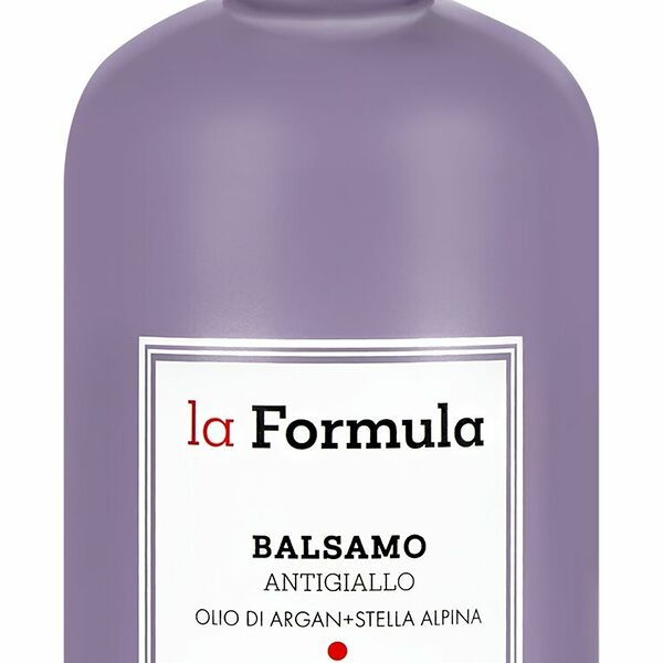 LA FORMULA Кондиционер для осветленных волос с аргановым маслом и экстрактом эдельвейса, 300 мл