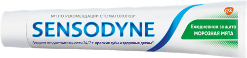 

Зубная паста Sensodyne Ежедневная защита Морозная мята 75 мл