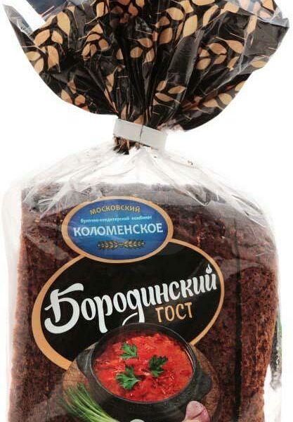 Хлеб Коломенское Бородинский нарезка
