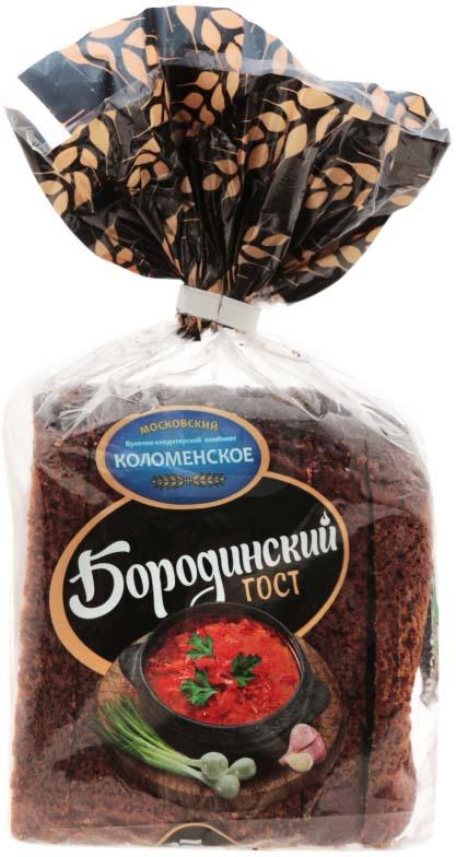 

Хлеб Коломенское Бородинский нарезка