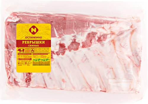 

Ребрышки Останкино свиные вес