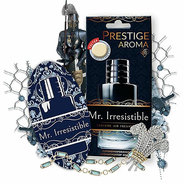 Ароматизатор автомобильный Fouette Prestige Aroma Mr.Irresistible PA-01, 8.5г