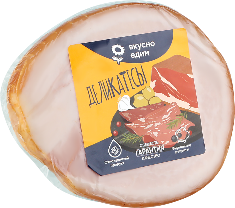 

Рулет копчено-вареный из грудинки ЛЕНТА FRESH Экстра, весовой