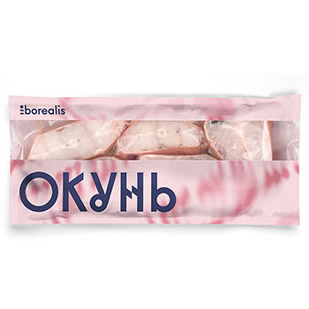 Окунь морской замороженный Borealis стейки 700г