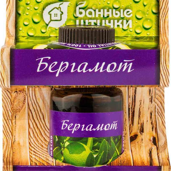 Эфирное масло для бани и сауны Банные штучки бергамот