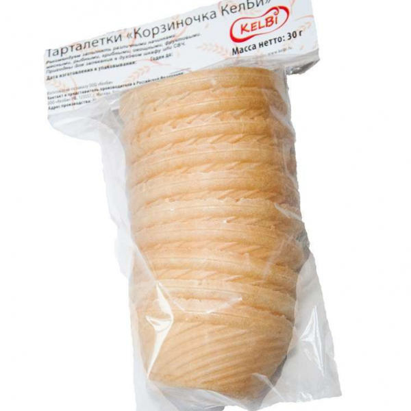 Тарталетки Kelbi корзиночки икорные, 10шт