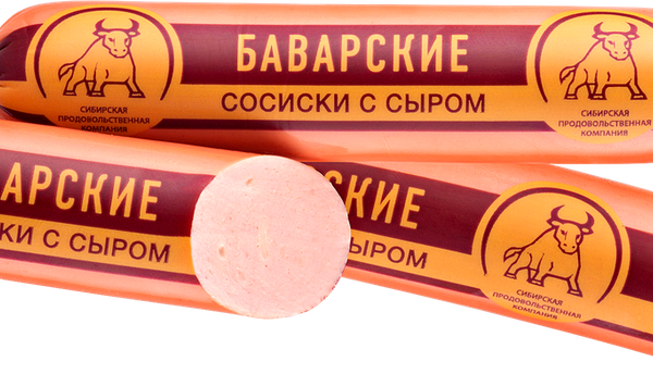 Сосиски СПК Баварские вес. до 1.2 кг