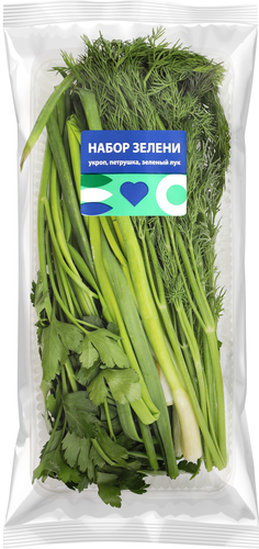 

Набор свежей зелени (укроп, петрушка, зеленый лук), 100 г