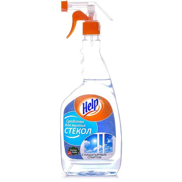 Средство для мытья стекол Help Нашатырный спирт 750 мл