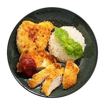 Де-воляй из филе индейки с рисом, 320г