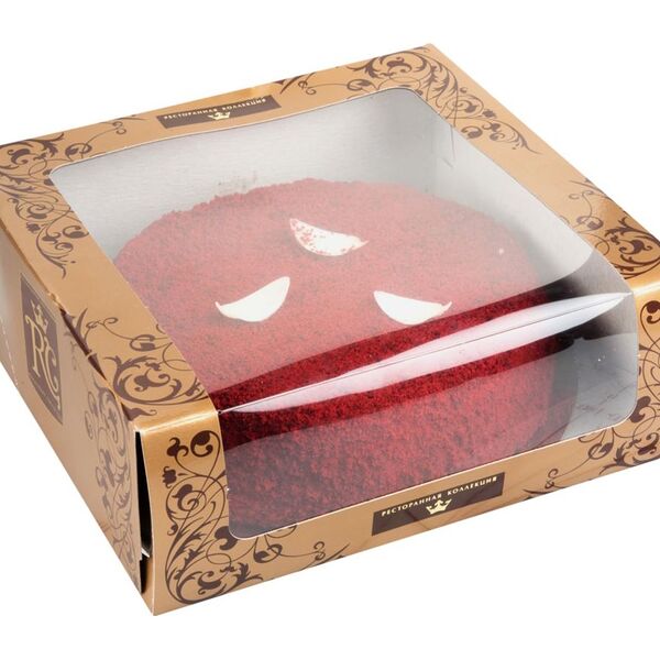 Торт Ресторанная Коллекция красный бархат 1,2кг