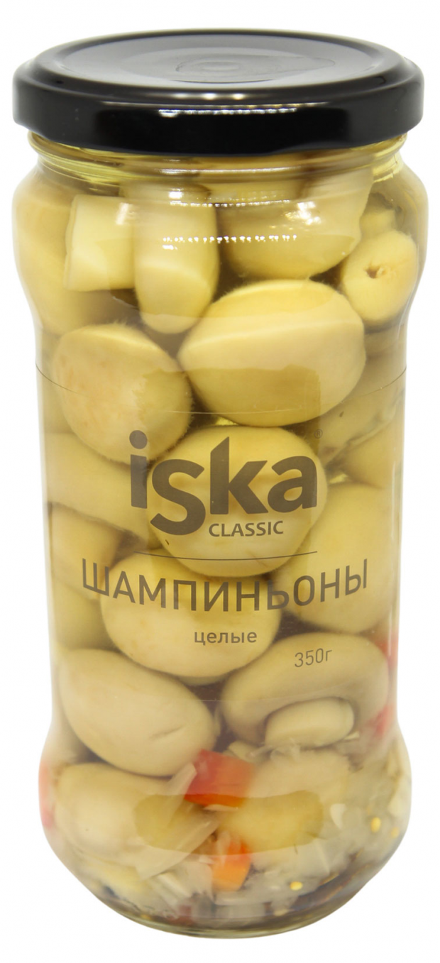 

Шампиньоны Iska Classic маринованные целые 350 г