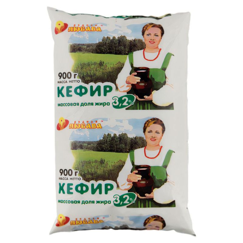 

Кефир Родная Любава 3.2%, 900 г