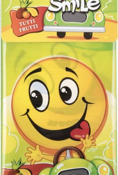 Ароматизатор воздуха для автомобиля Areon Smile Tutti Frutti