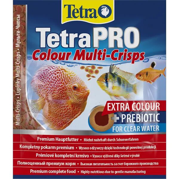 Корм чипсы TetraPro Colour для любых видов тропических рыб